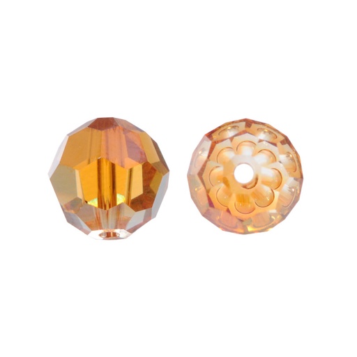 [10299] 5000 swarovski esfera crystal dorado 2x 8mm