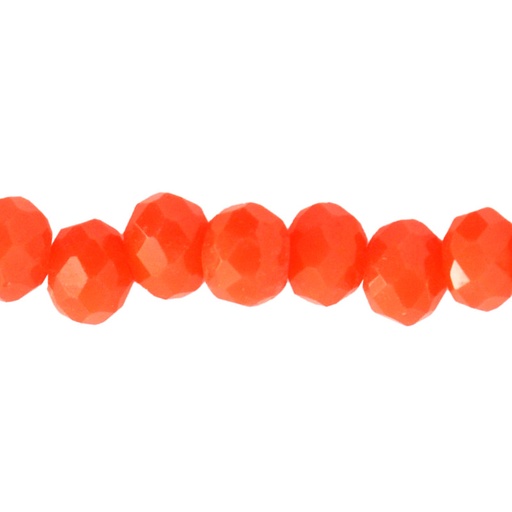 [19339] Murano rondela facetada 2mm living coral 79 x 180unds