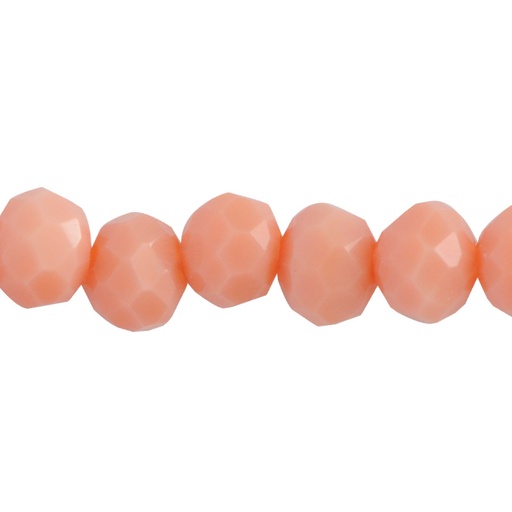 [25176] Murano rondela facetada 2mm vintage mate 74 x 155unds