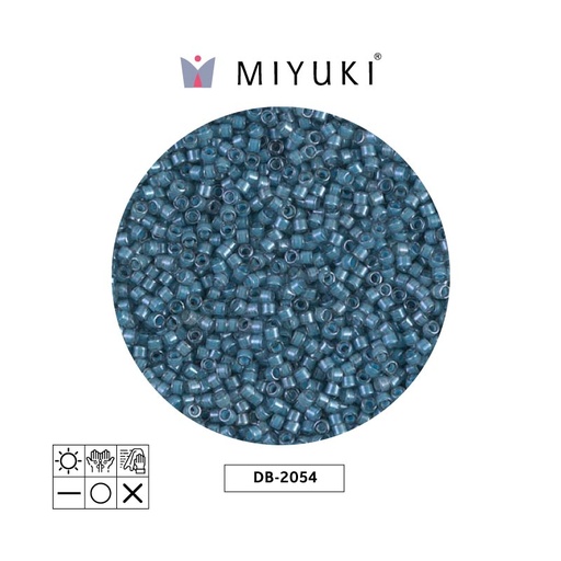 [28669] Miyuki delica 11/0 DB2054 neon dusk azul x 50g