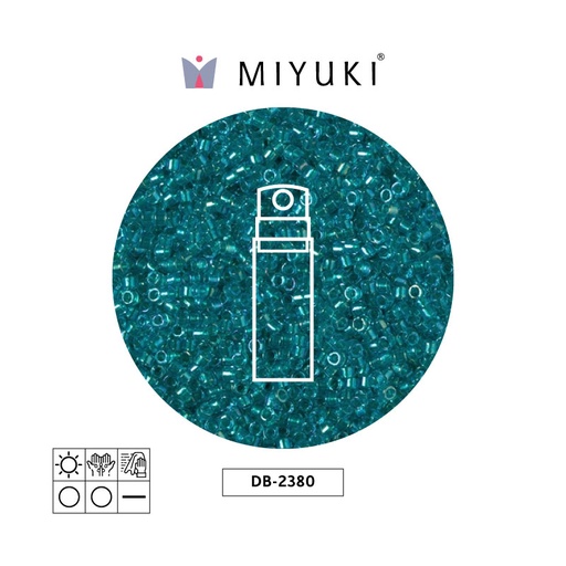 [25585] Miyuki delica 11/0 DB2380 color lined real x 10g