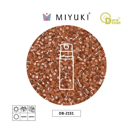 [28233] Miyuki delica 11/0 DB2151 duracoat rose copp x 10g