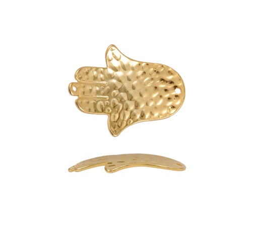 [21332] Herraje mano de fátima B1682 49x38mm/oro x und