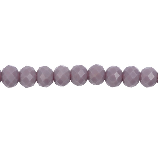 [22447] Murano rondela facetada 3mm morado mate 96 x 115unds