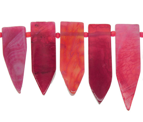 [23154] Sarta agata fuchsia degrade x 21unds