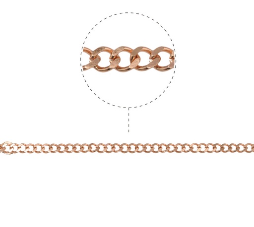 Cadena brass 110SF/champagne x m