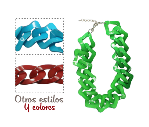 [23433] Collar corto colores varios en AC